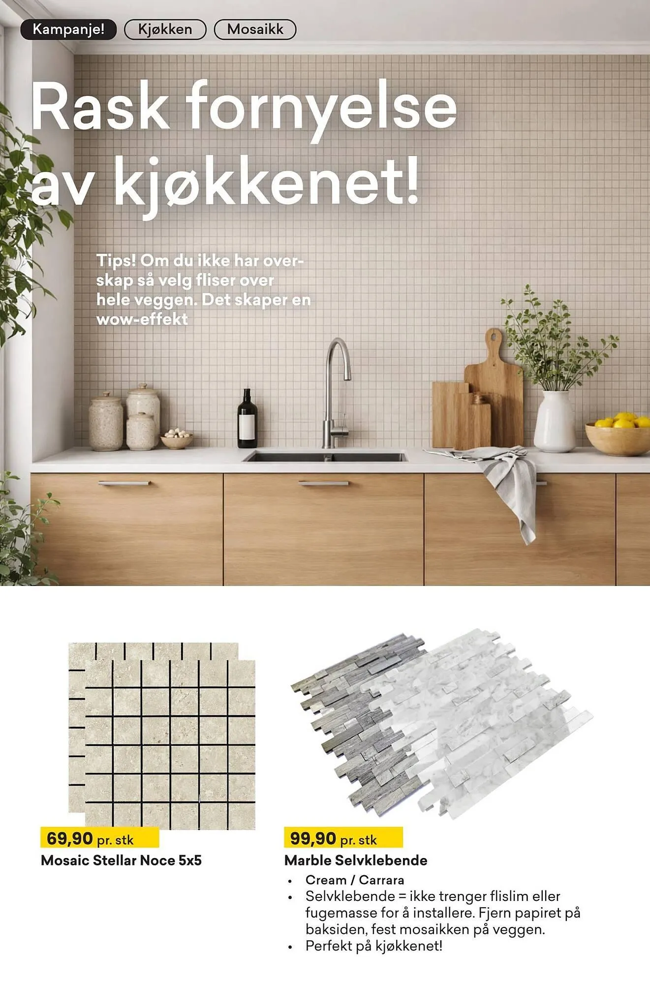 Right Price Tiles kundeavis fra 30. mars til 4. mai 2026 - kundeavisside 14