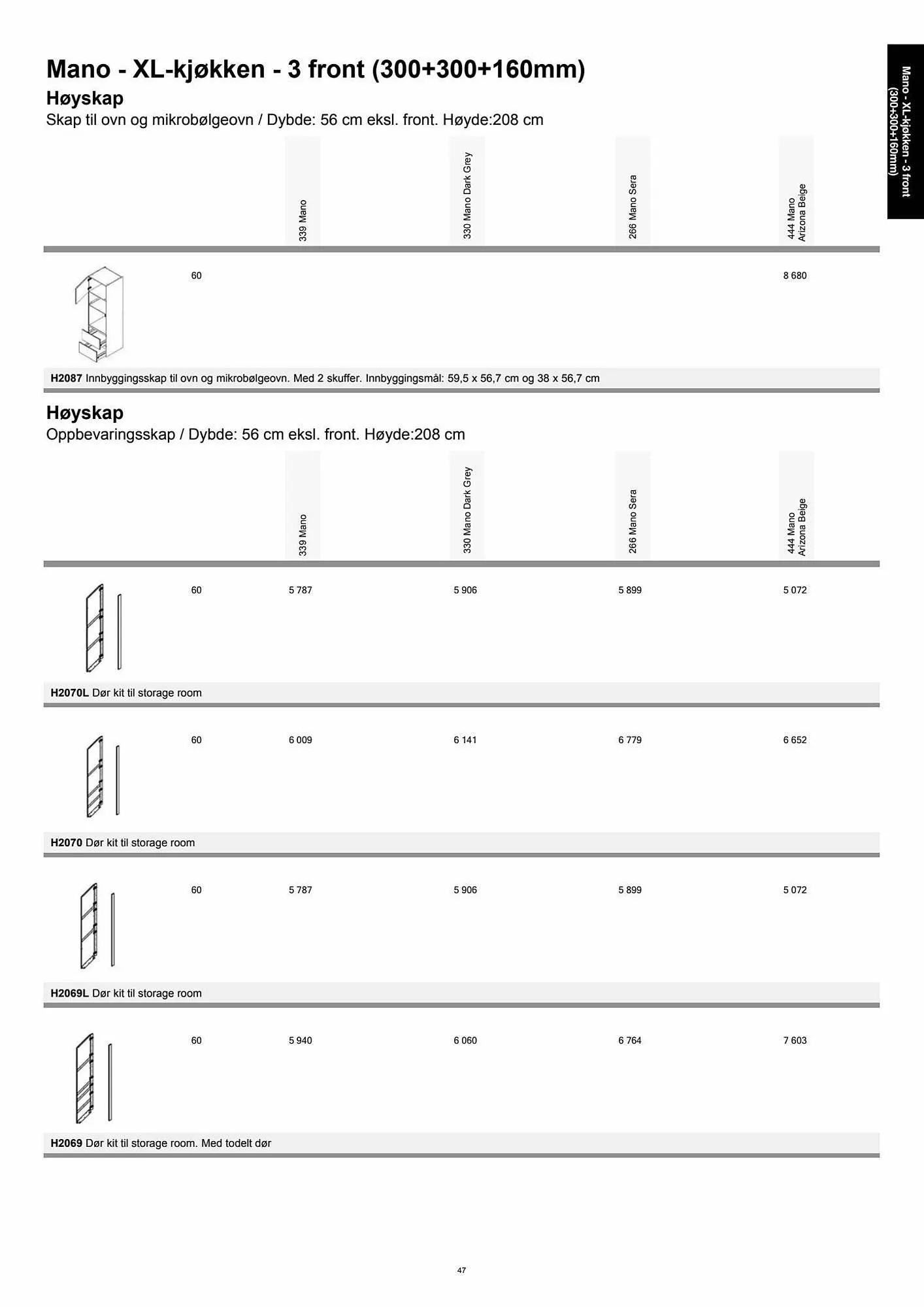 Kvik Kjøkken Kundeavis fra 11. september til 11. oktober 2023 - kundeavisside 47