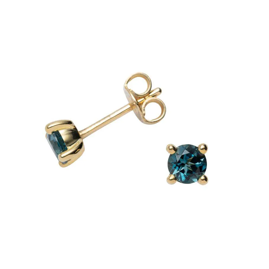 Øredobber 375 Gult Gull