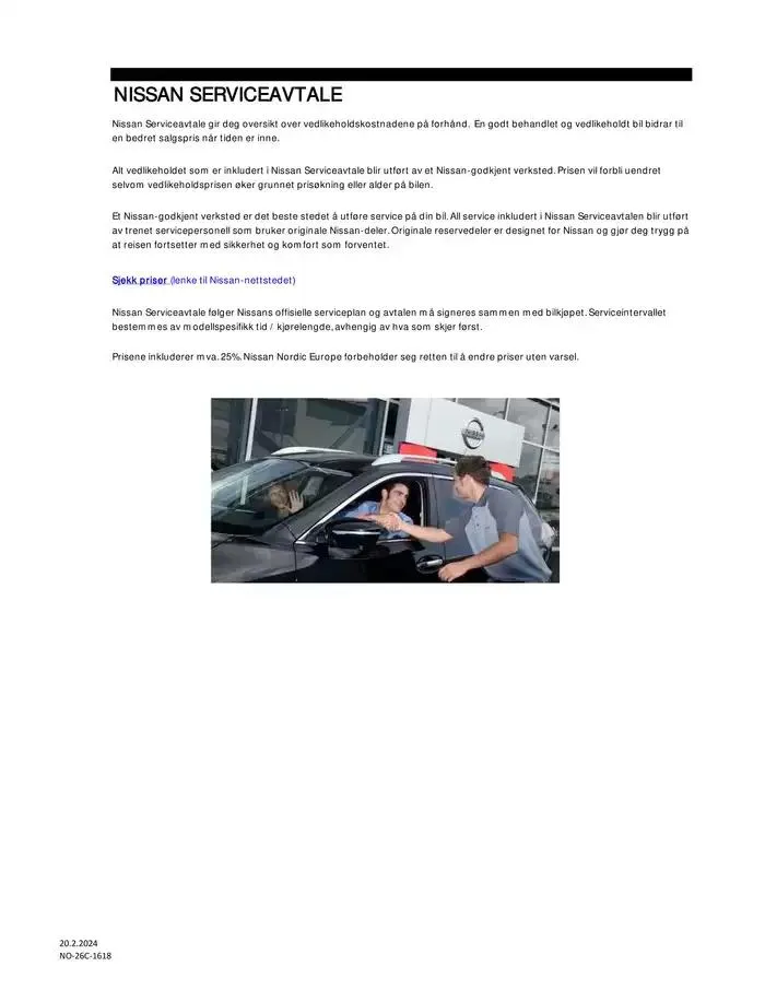 Nissan Townstar Varebil fra 28. desember til 28. desember 2025 - kundeavisside 12