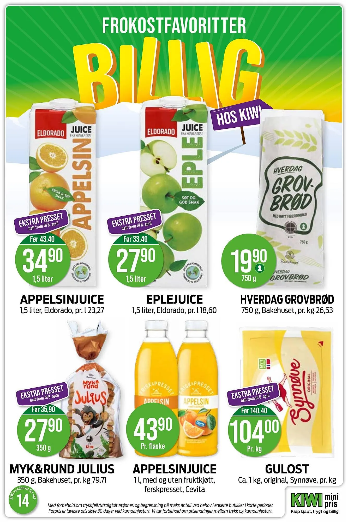 Kiwi fra 30. mars til 5. april 2026 - kundeavisside 11