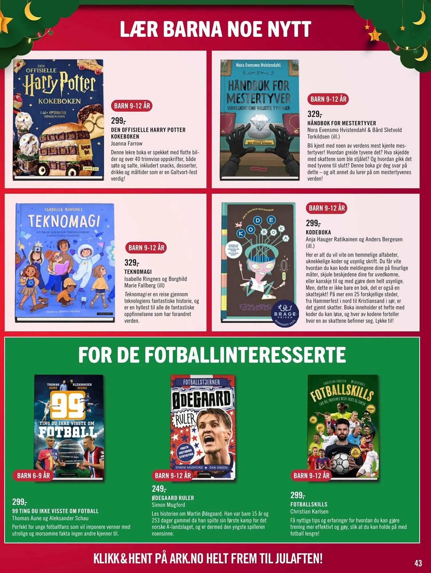 Ark Bokhandel kundeavis fra 1. desember til 25. desember 2025 - kundeavisside 43