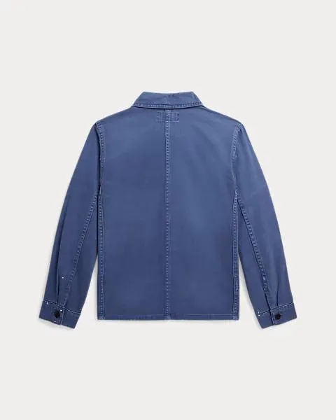 Cotton Twill Utility Jacket