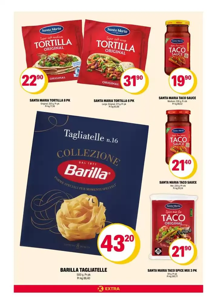 Rabatter og kampanjer fra 3. mars til 9. mars 2025 - kundeavisside 26