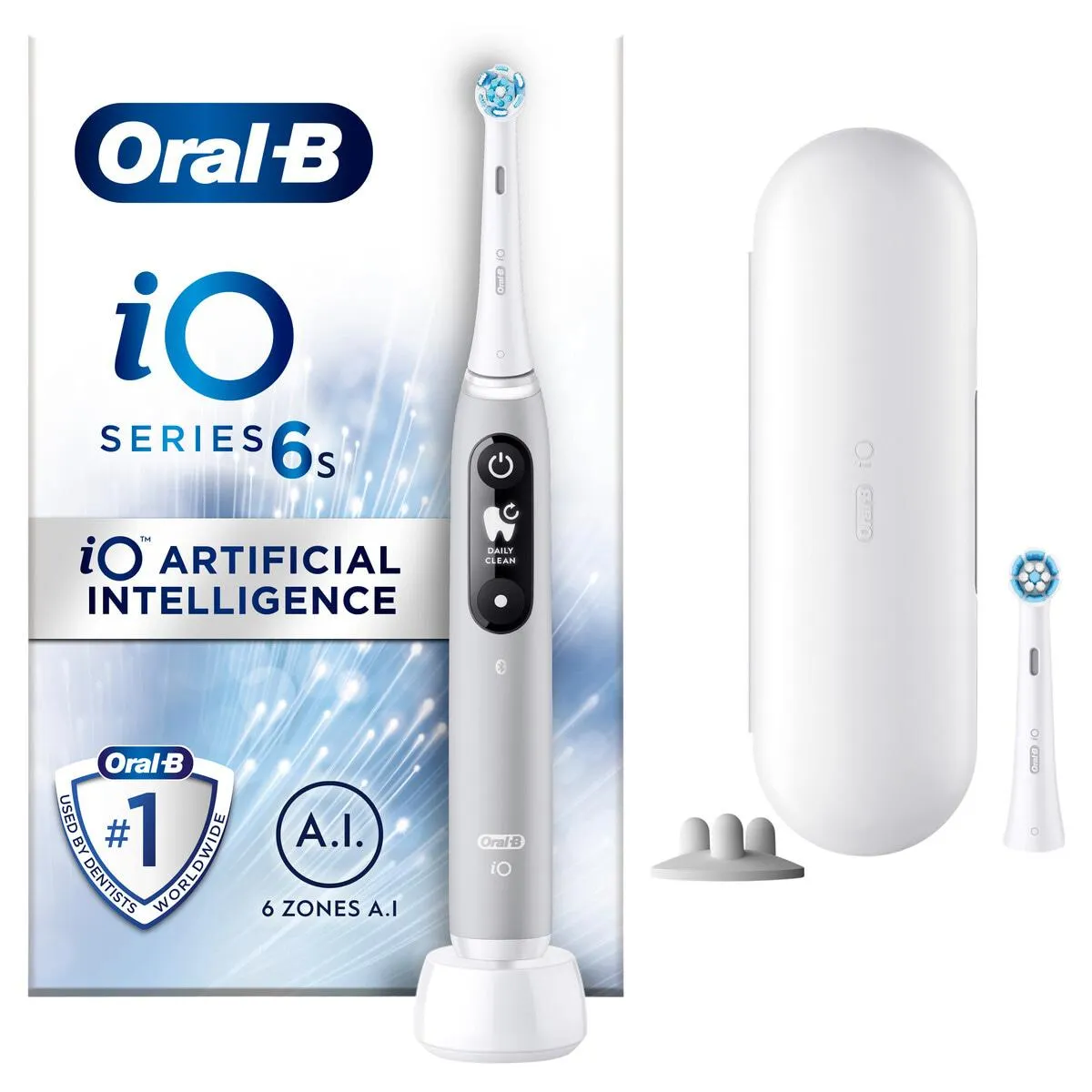 Oral-B iO 6 Sähköhammasharja, 5 harjaustilaa