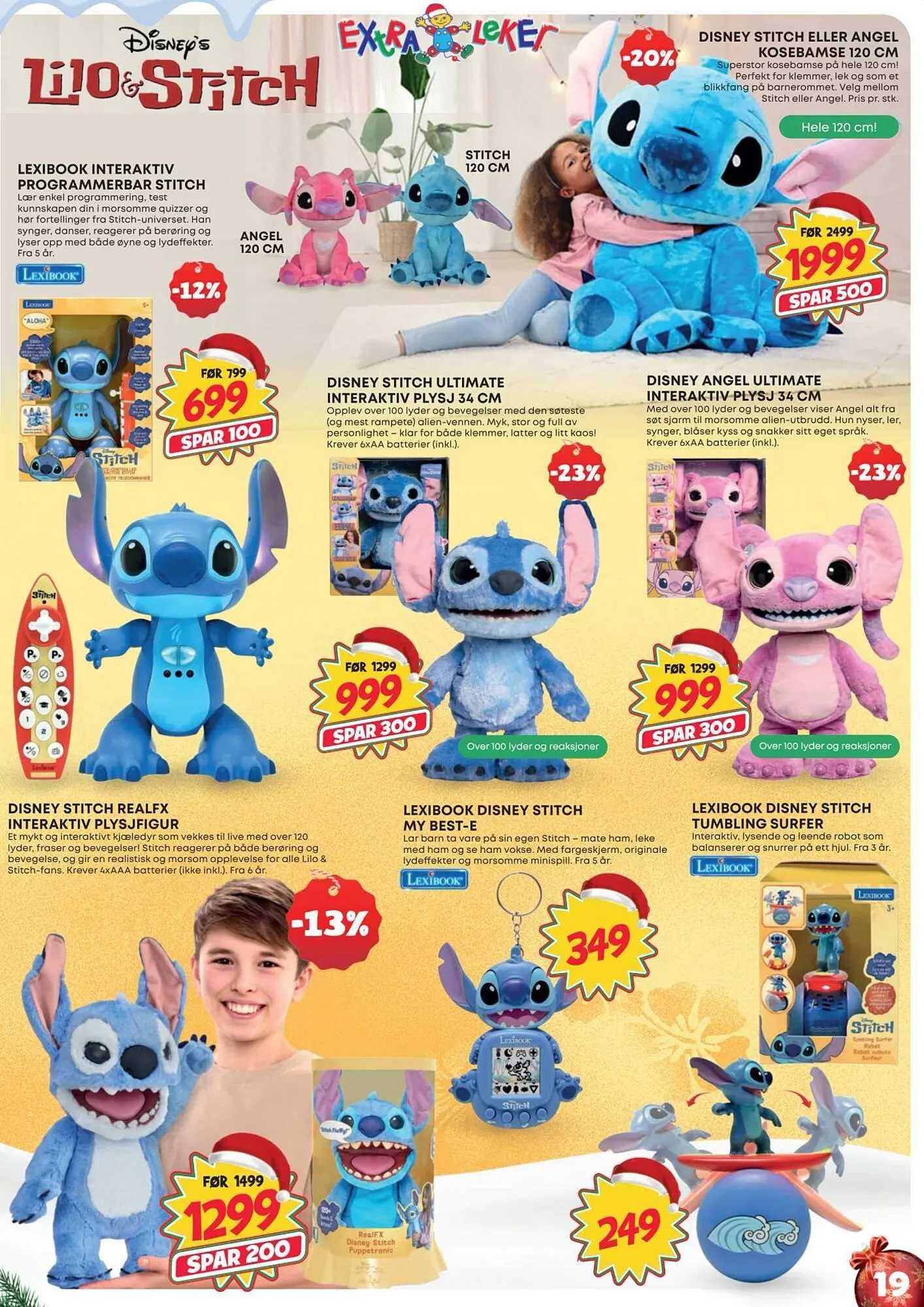 Extra Leker kundeavis fra 12. november til 24. desember 2025 - kundeavisside 19
