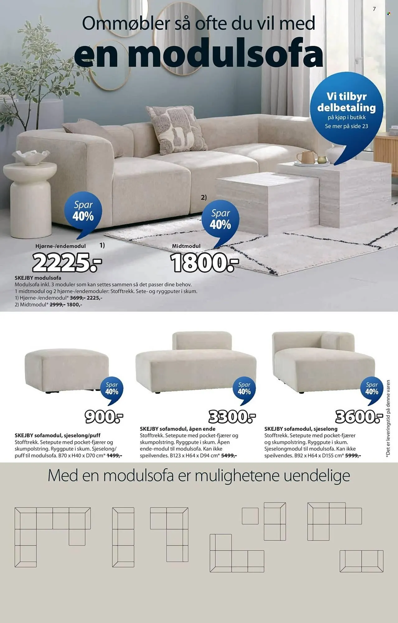 JYSK kundeavis fra 24. desember til 10. januar 2026 - kundeavisside 7