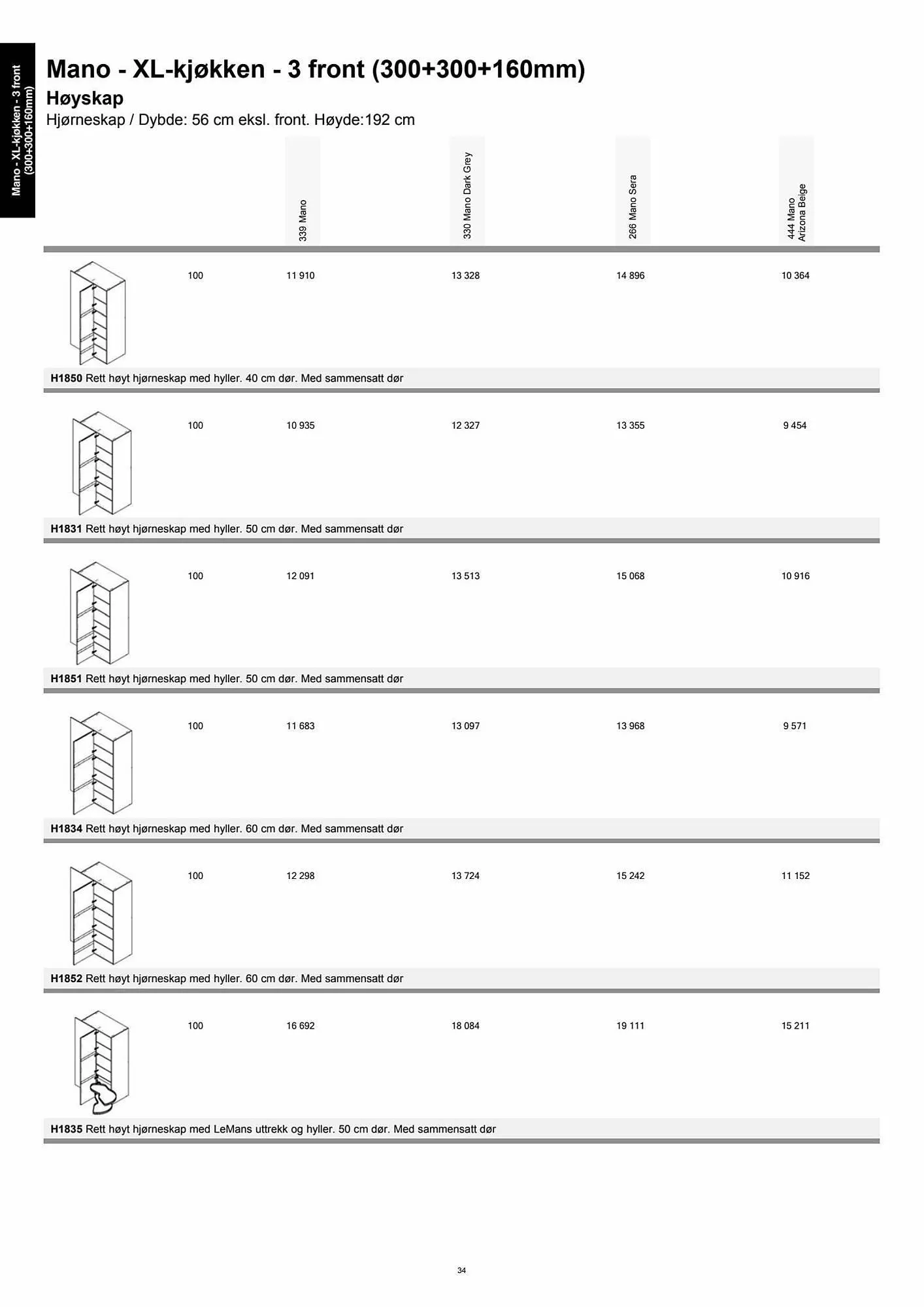 Kvik Kjøkken Kundeavis fra 11. september til 11. oktober 2023 - kundeavisside 34
