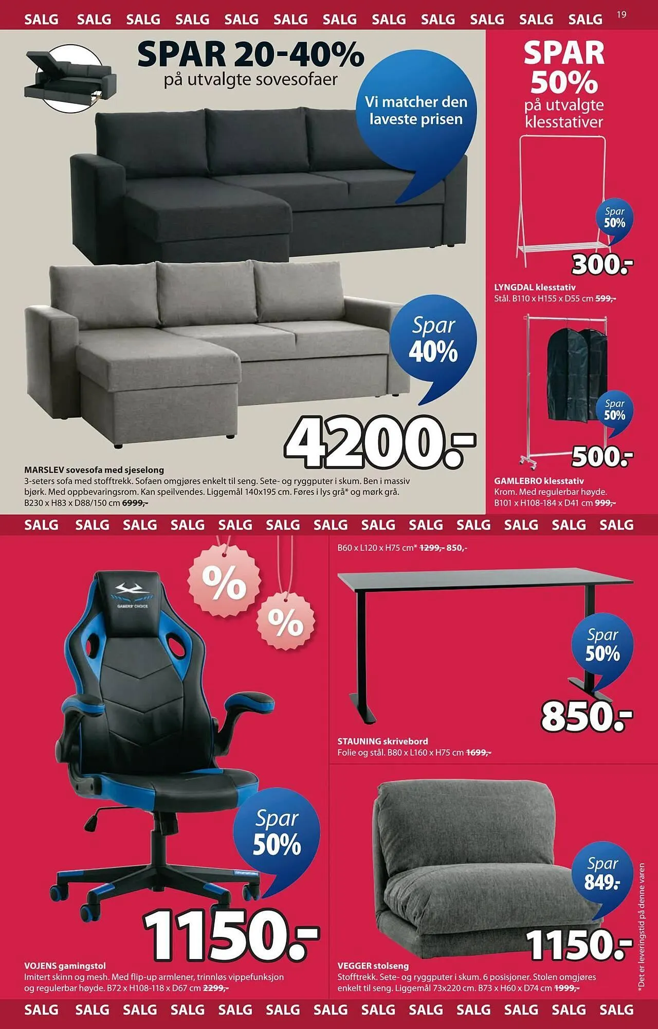 JYSK kundeavis fra 12. januar til 25. januar 2026 - kundeavisside 19