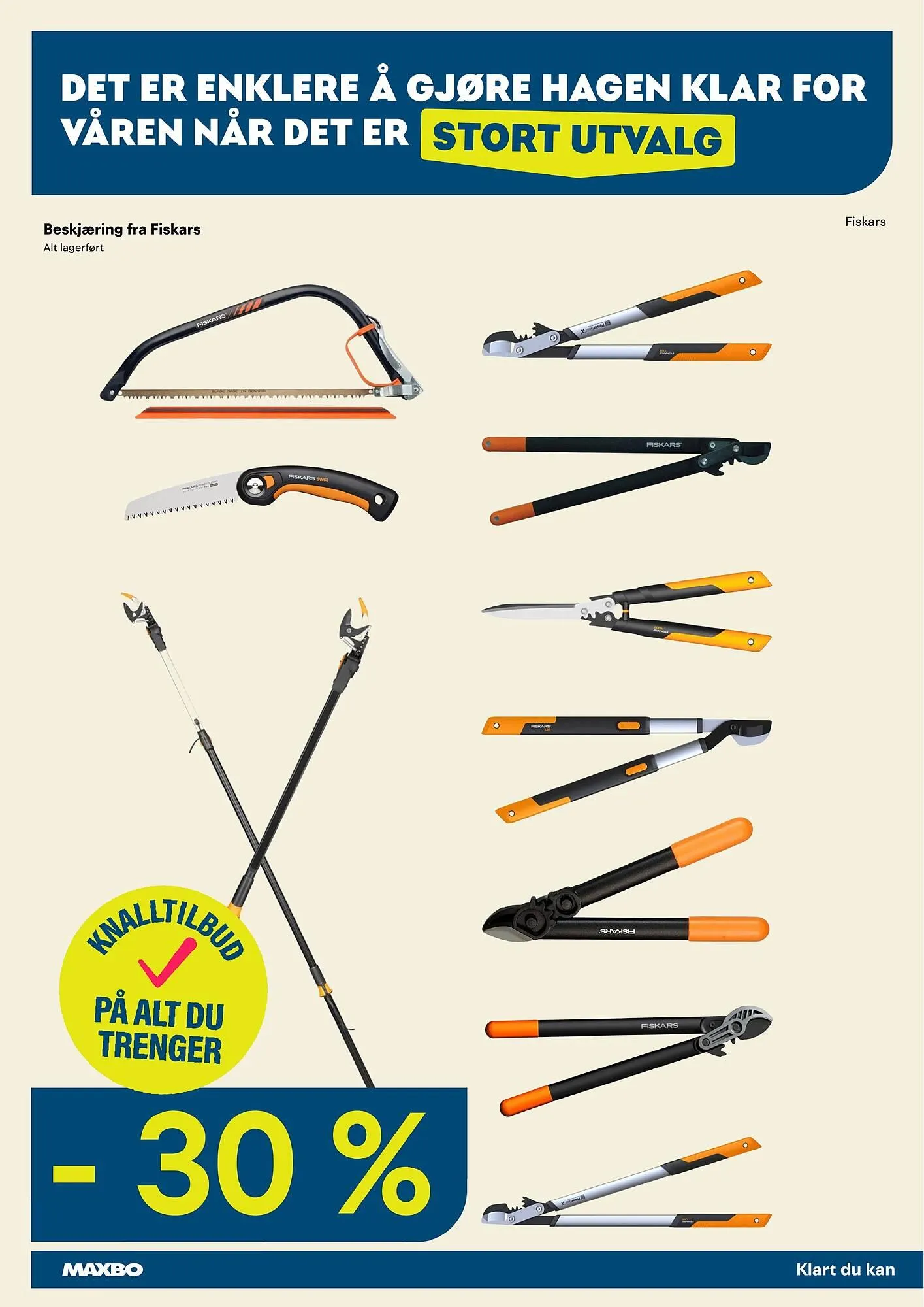 Maxbo kundeavis fra 8. april til 7. mai 2026 - kundeavisside 18