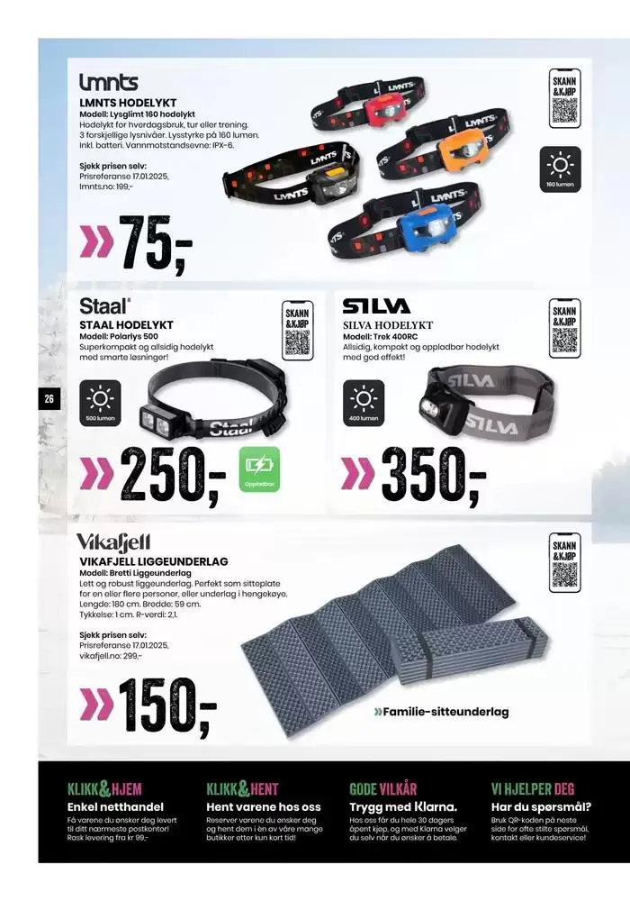 Aktuelle spesialkampanjer fra 4. februar til 18. februar 2025 - kundeavisside 26