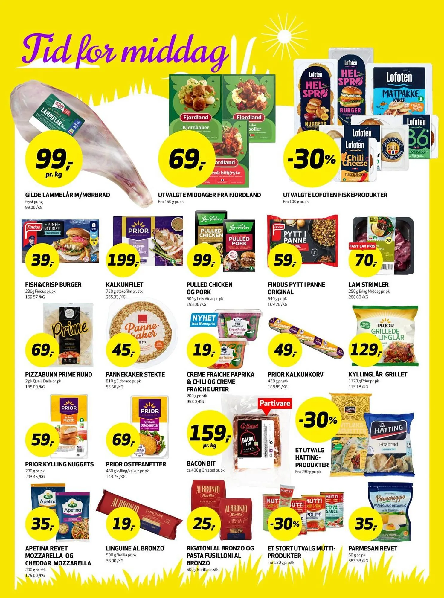 Bunnpris kundeavis fra 30. mars til 6. april 2026 - kundeavisside 10