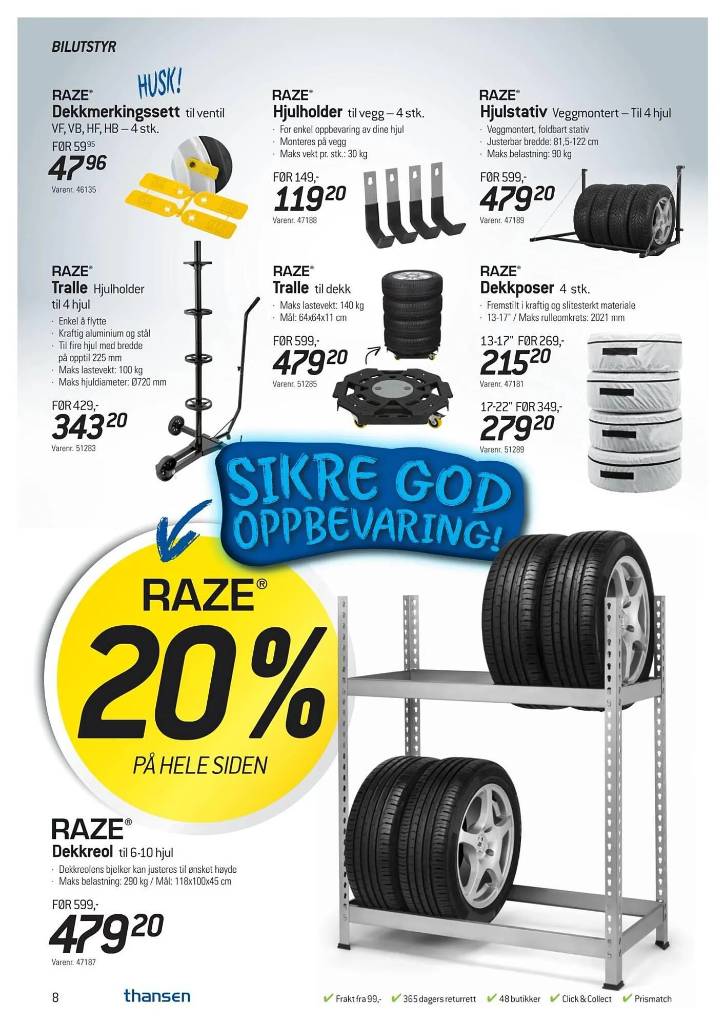 Thansen Kundeavis fra 1. oktober til 29. oktober 2024 - kundeavisside 8