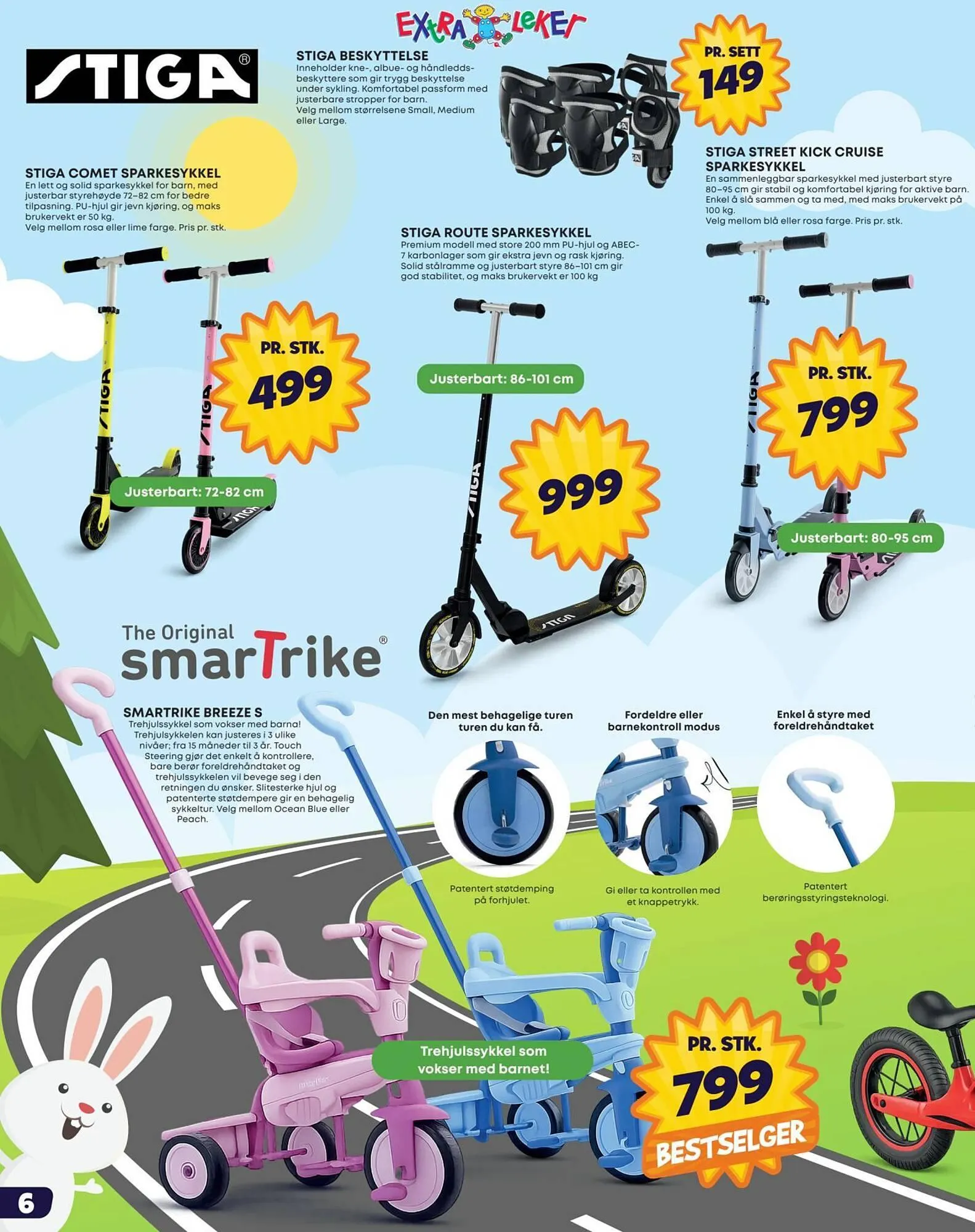 Extra Leker kundeavis fra 23. mars til 6. april 2026 - kundeavisside 6