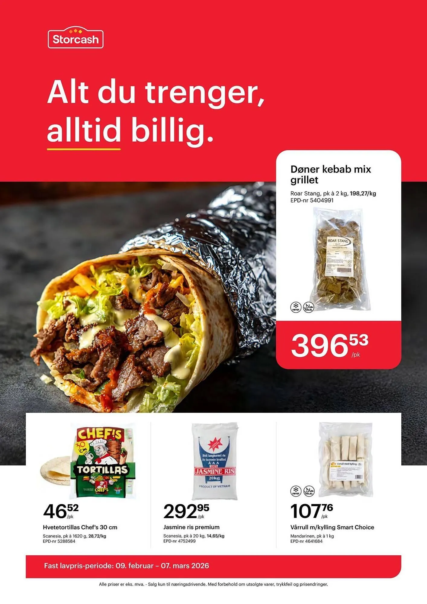 Storcash kundeavis - 1