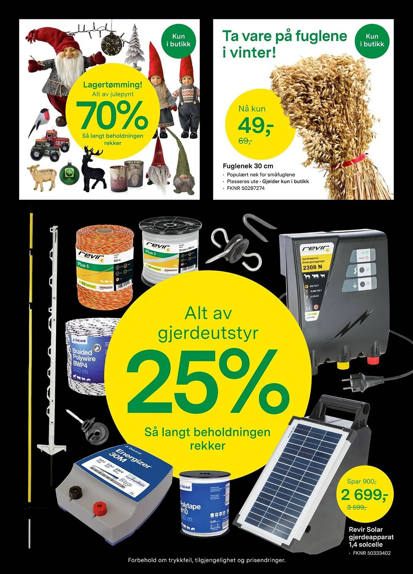 Felleskjøpet Kundeavis fra 20. november til 25. november 2023 - kundeavisside 7
