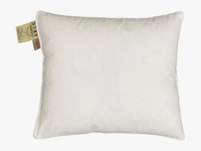 Stay Happy hodepute, white