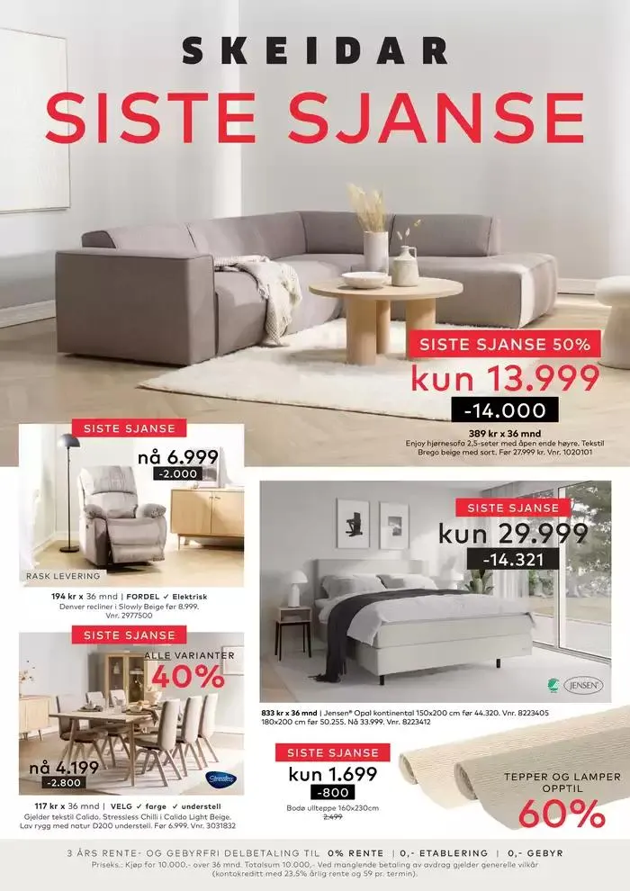 Skeidar Kundeavis fra 1. februar til 15. februar 2025 - kundeavisside 1