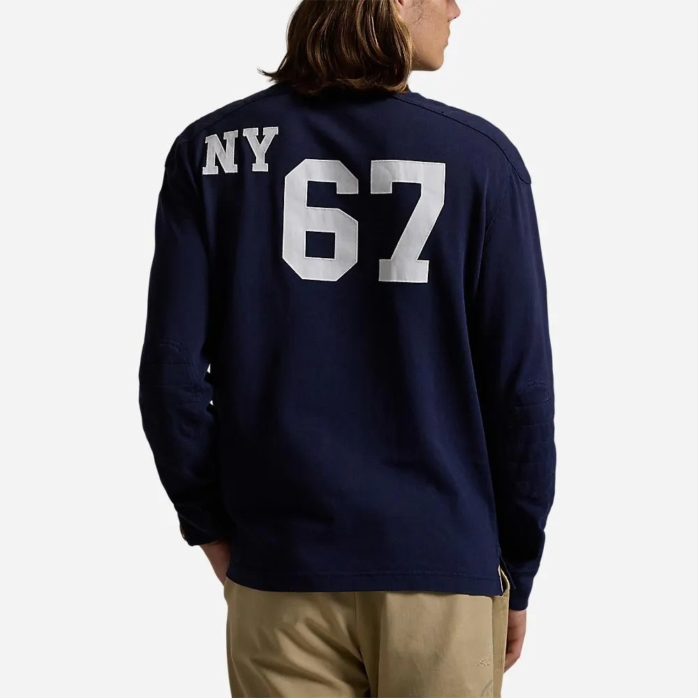 Classic Fit Heavyweight Jersey T-Shirt - Cruise Navy