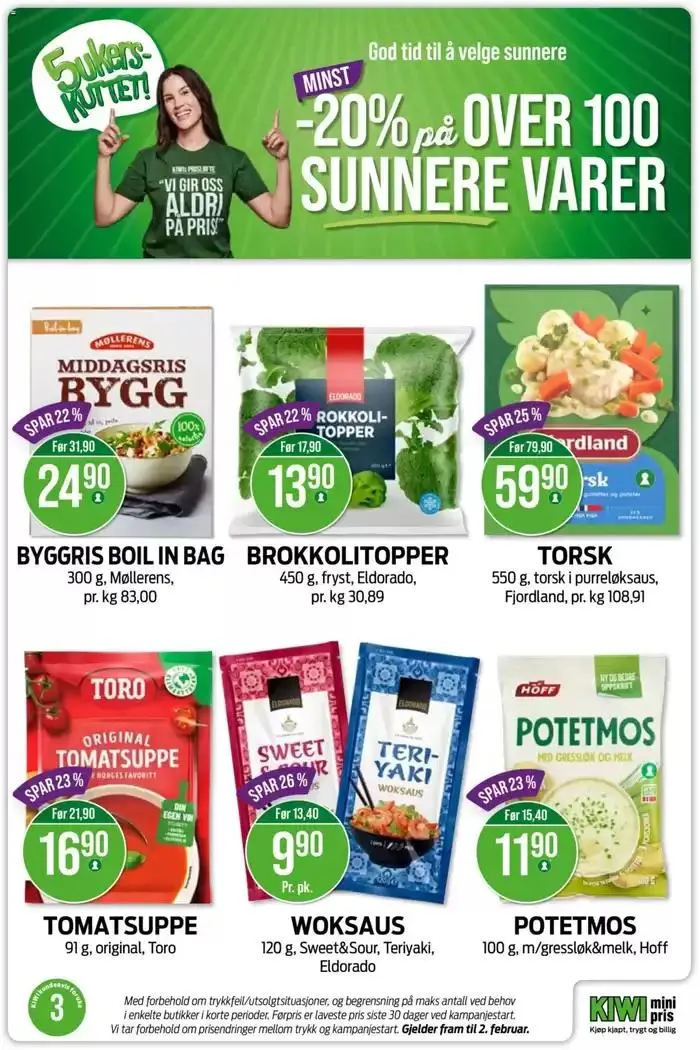 Kiwi Kundeavis fra 13. januar til 19. januar 2025 - kundeavisside 26