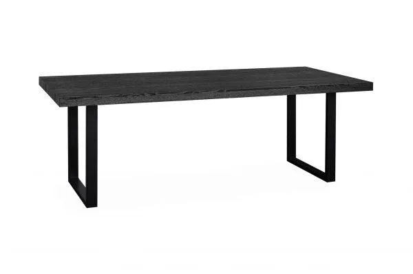 Spisebord Morris 220x100x75 Black grov eiekefiner