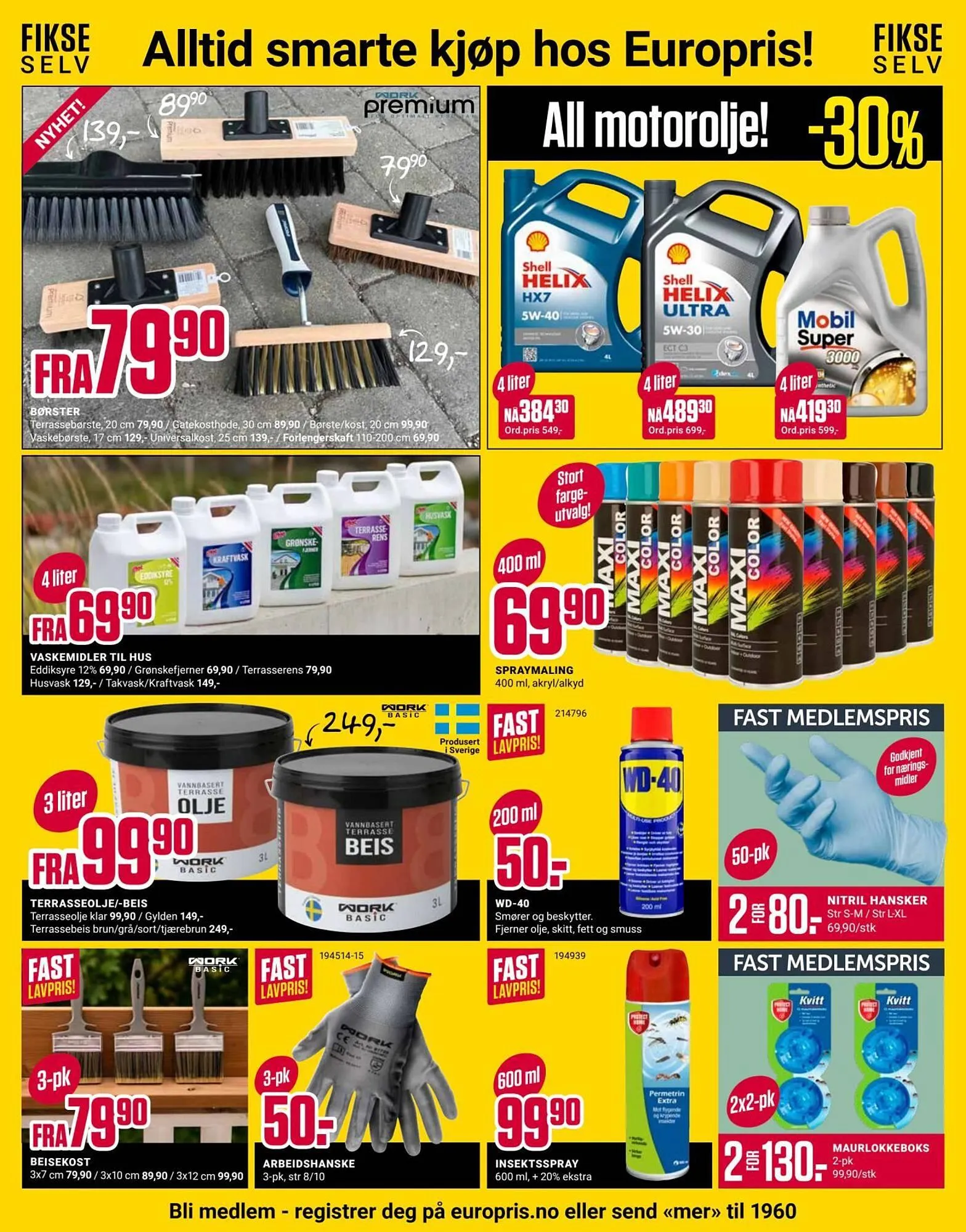 Europris kundeavis fra 13. april til 19. april 2026 - kundeavisside 9