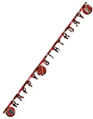 Happy Birthday Banner 2 meter - Lego Ninjago