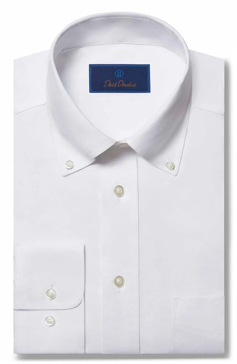 Regular Fit Pinpoint Oxford Non-Iron Dress Shirt