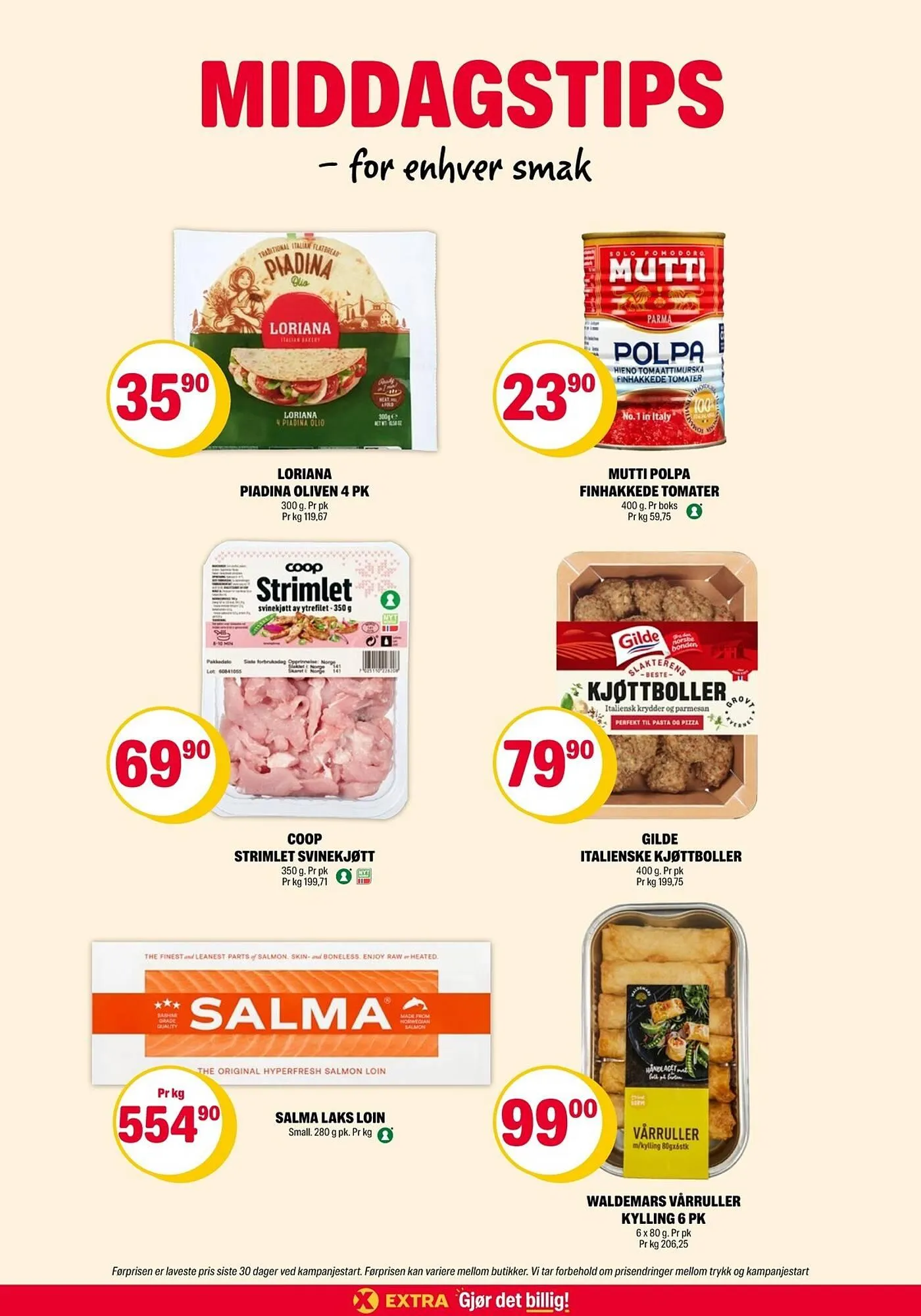 Coop Extra kundeavis fra 18. mai til 24. mai 2026 - kundeavisside 18