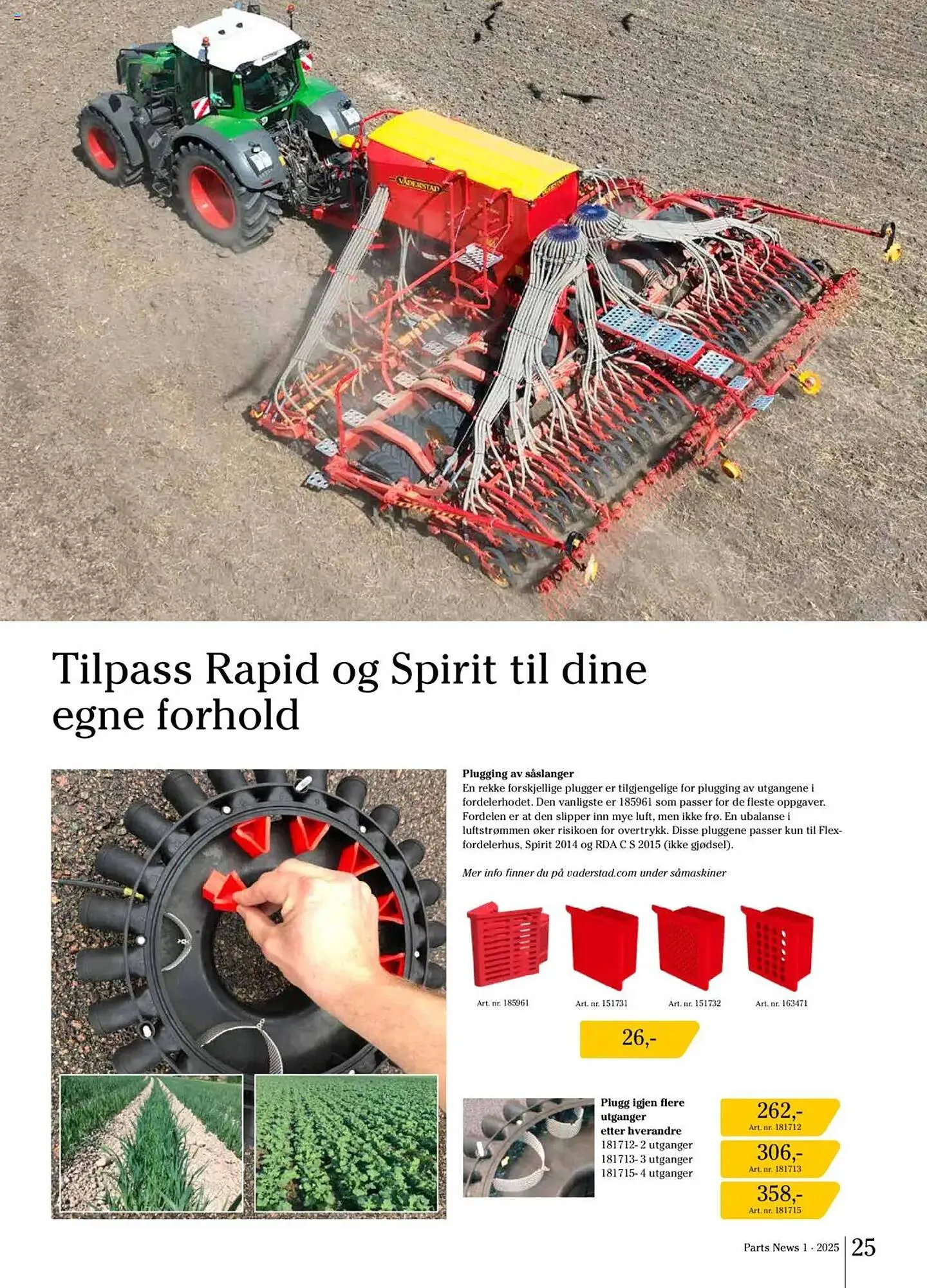 Felleskjøpet Kundeavis fra 14. mars til 31. desember 2025 - kundeavisside 25