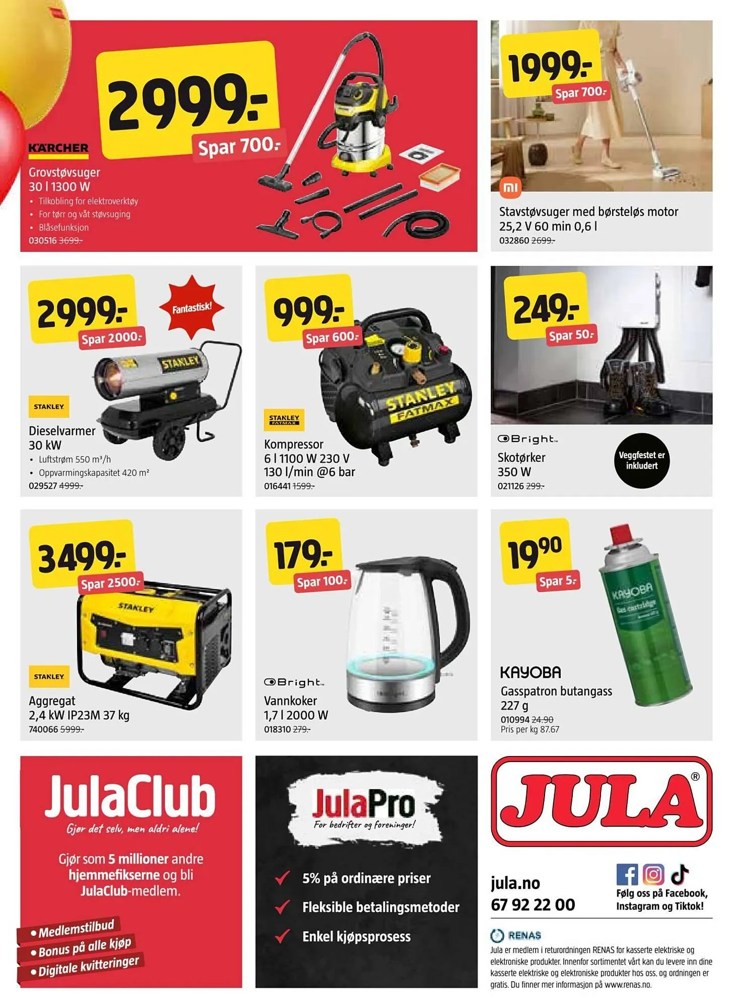 Jula kundeavis fra 30. desember til 15. januar 2026 - kundeavisside 8