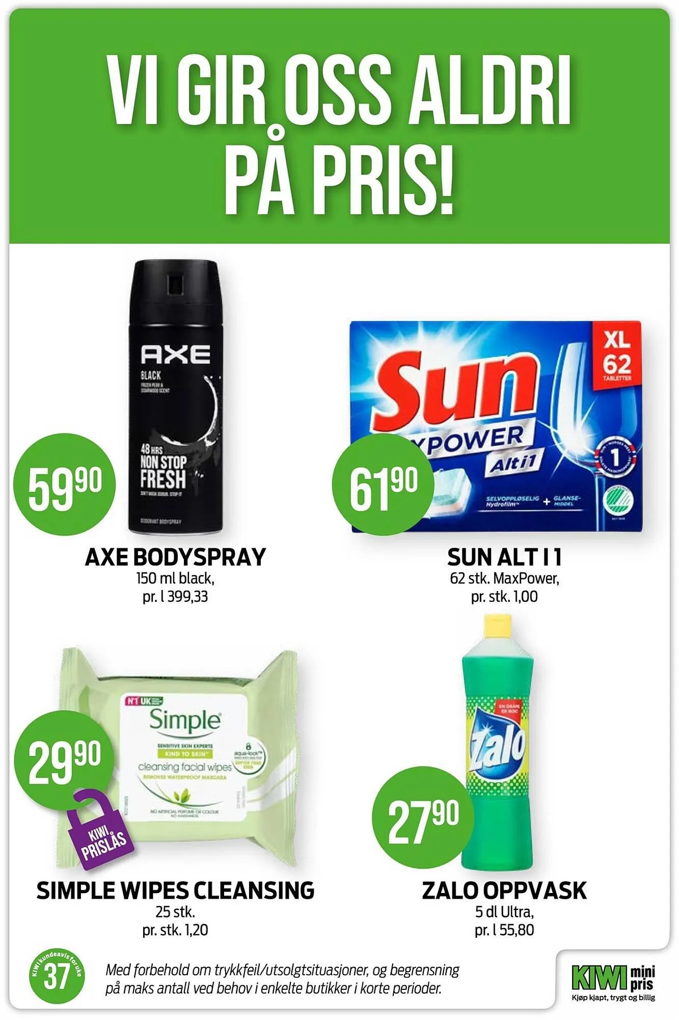 Kiwi Kundeavis fra 11. september til 16. september 2023 - kundeavisside 18