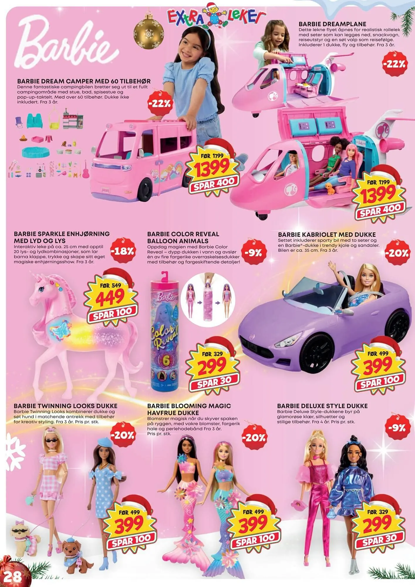 Extra Leker kundeavis fra 12. november til 24. desember 2025 - kundeavisside 28