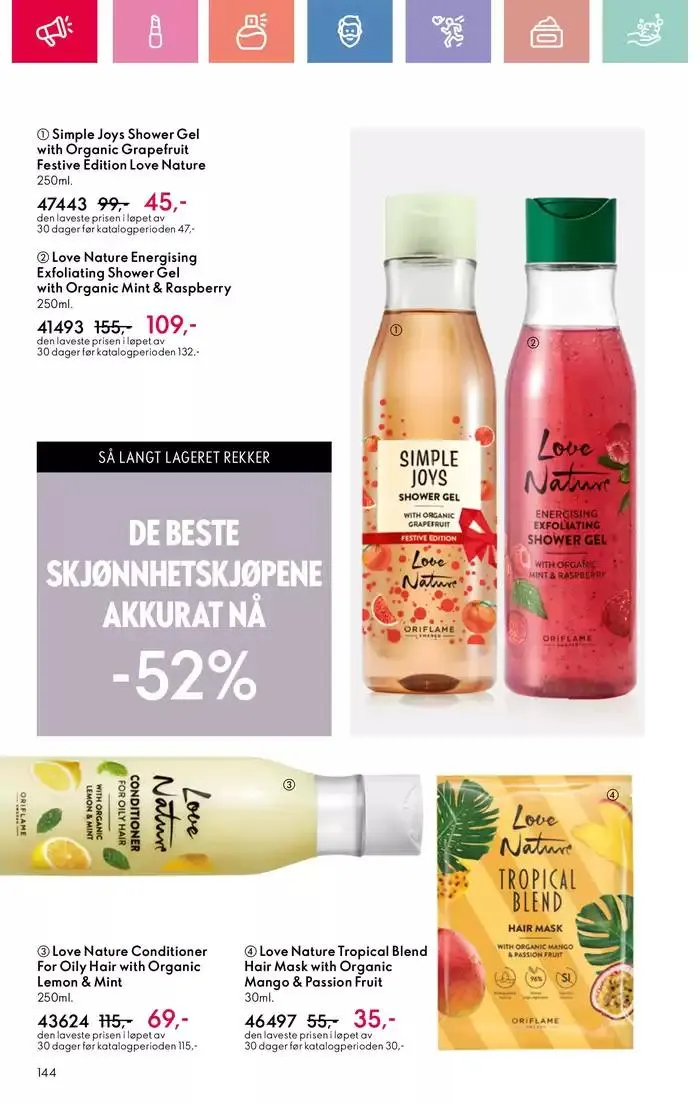 ORIFLAME Kundeavis fra 4. februar til 18. februar 2025 - kundeavisside 144