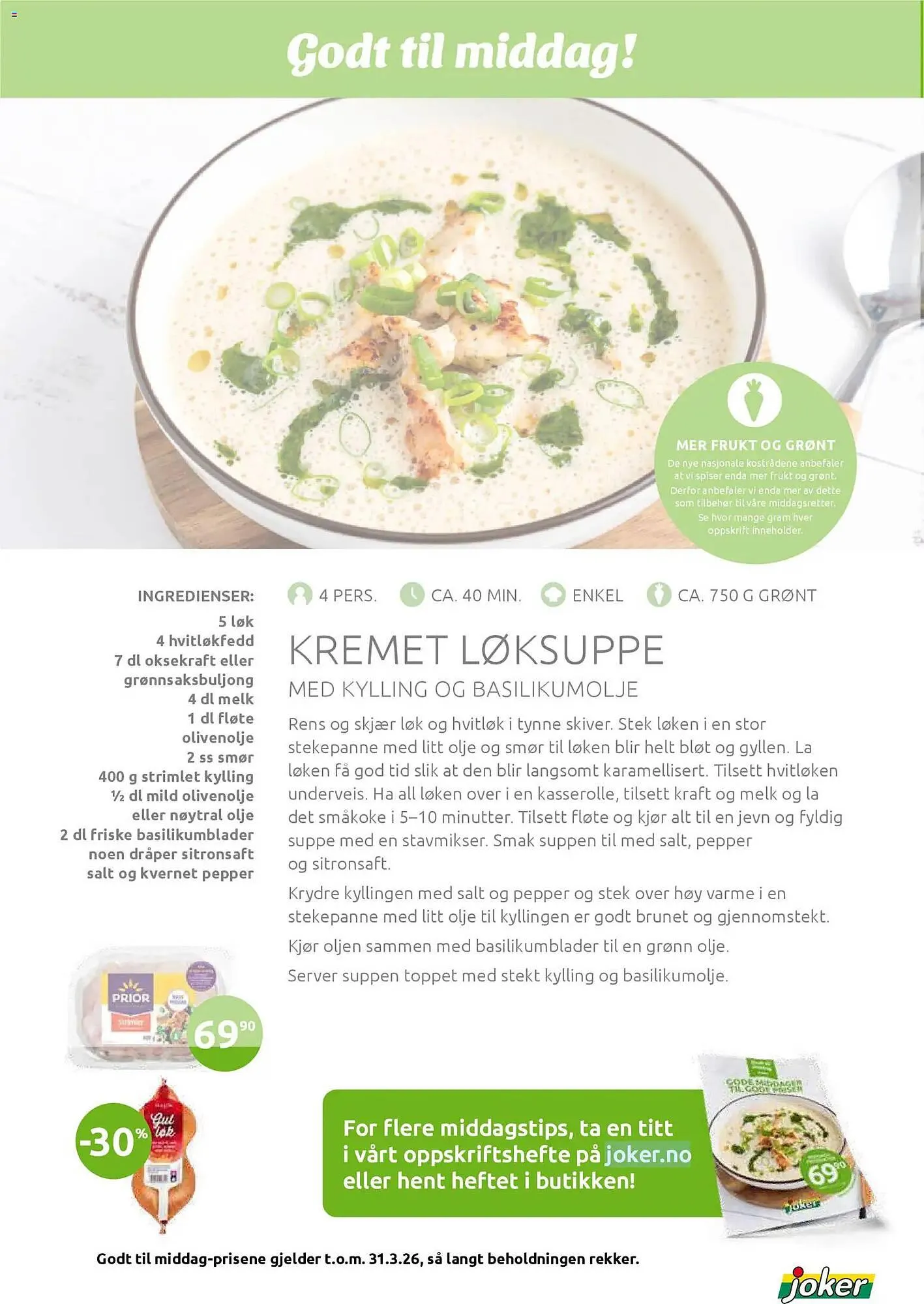 Joker kundeavis fra 17. mars til 21. mars 2026 - kundeavisside 12