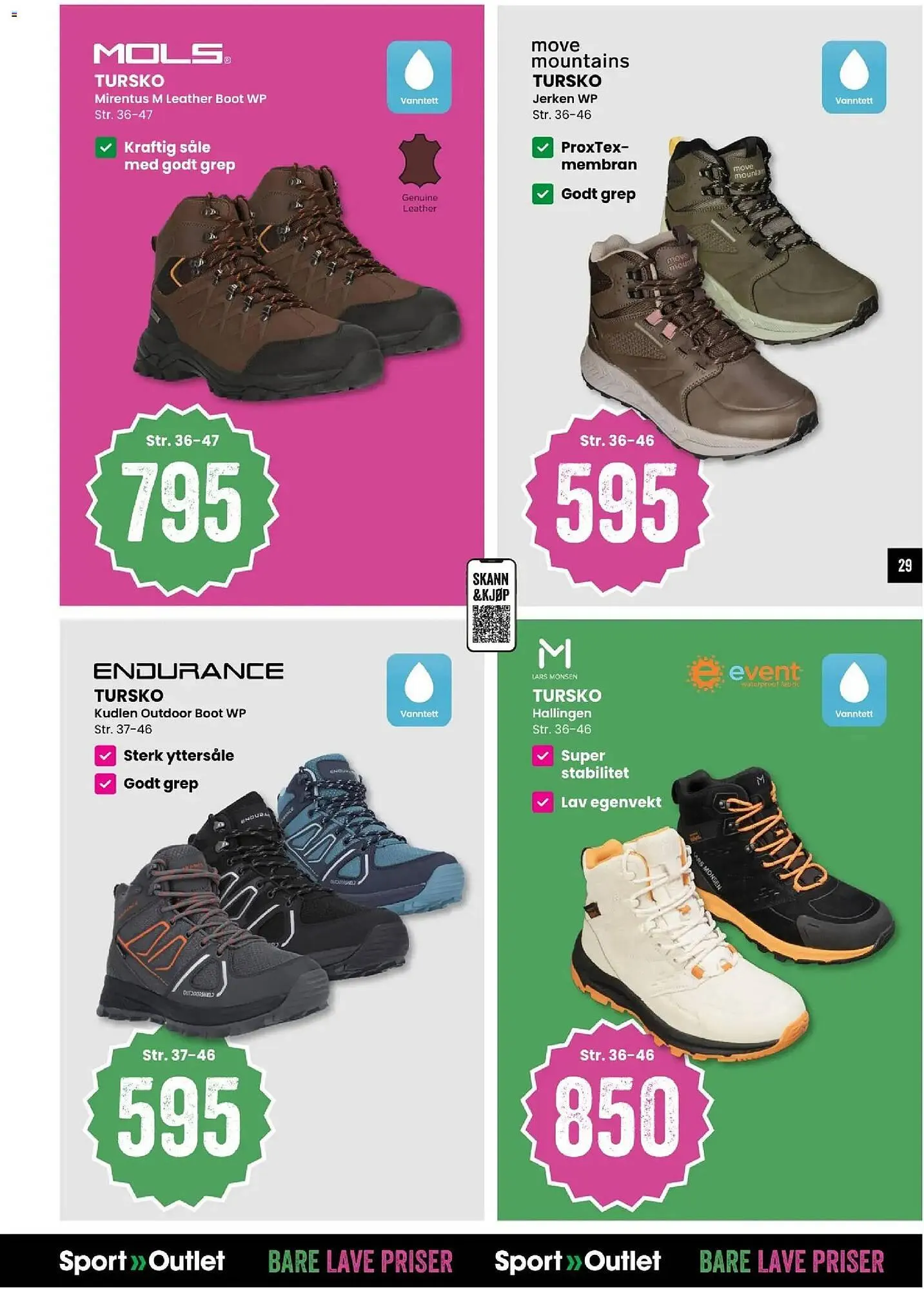 Sport Outlet kundeavis fra 10. mars til 22. mars 2026 - kundeavisside 29