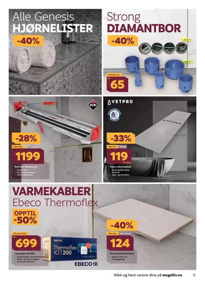 Megaflis Kundeavis fra 30. desember til 13. januar 2025 - kundeavisside 5