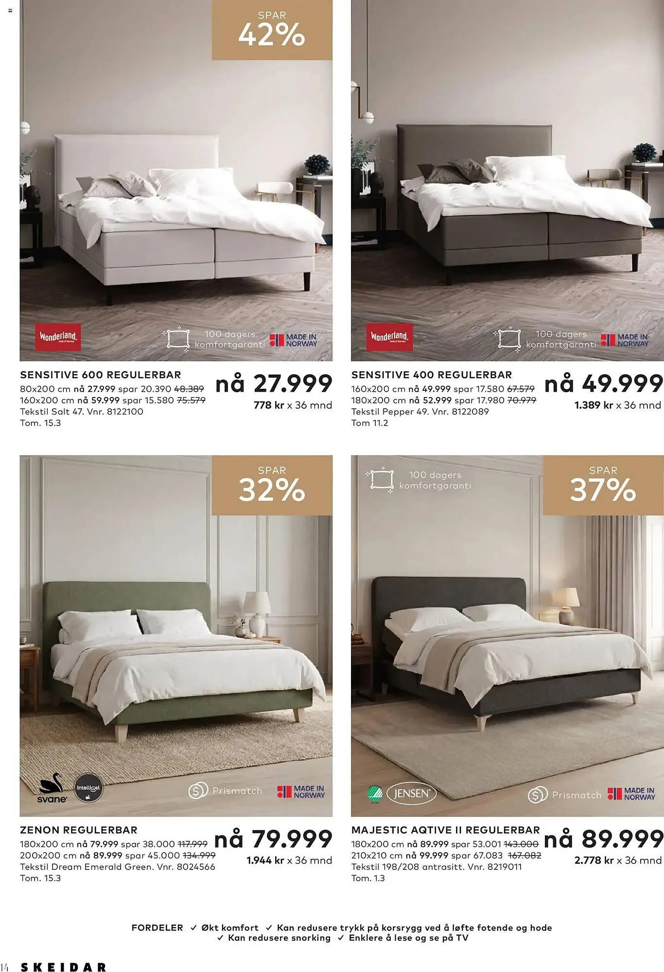 Skeidar kundeavis fra 3. mars til 2. april 2026 - kundeavisside 14