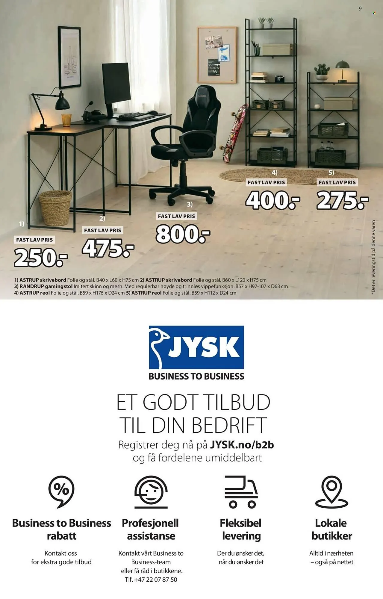 JYSK kundeavis fra 24. desember til 10. januar 2026 - kundeavisside 9