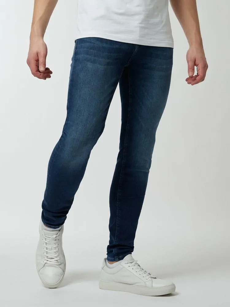 SKINNY STAN BLUE SUPER STRETCH JEANS