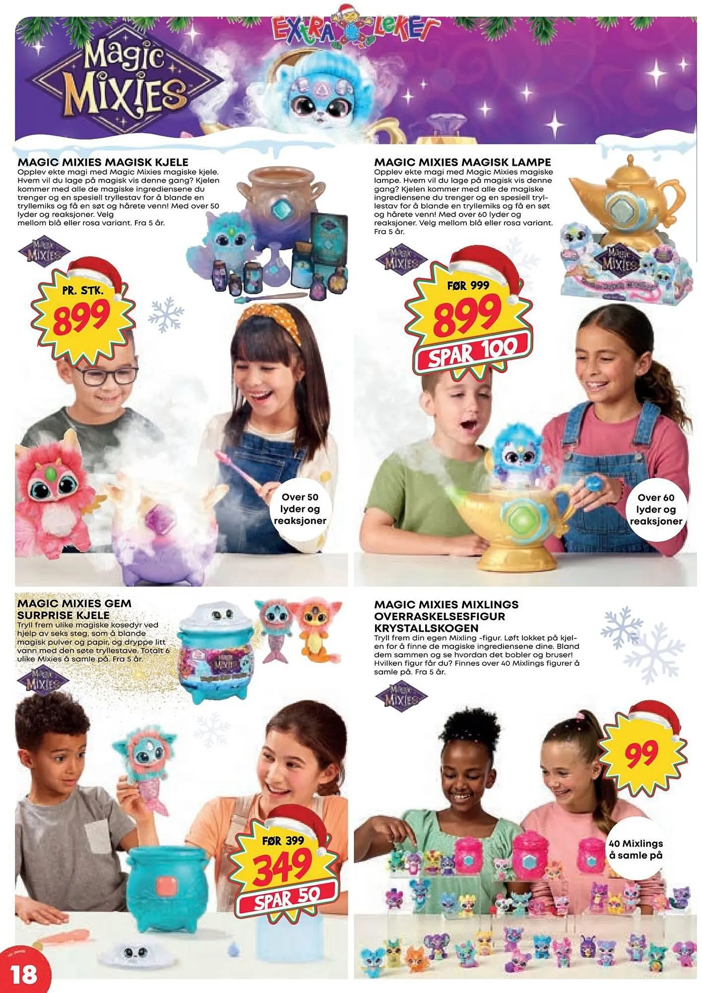 Extra Leker Kundeavis fra 14. november til 24. desember 2023 - kundeavisside 18
