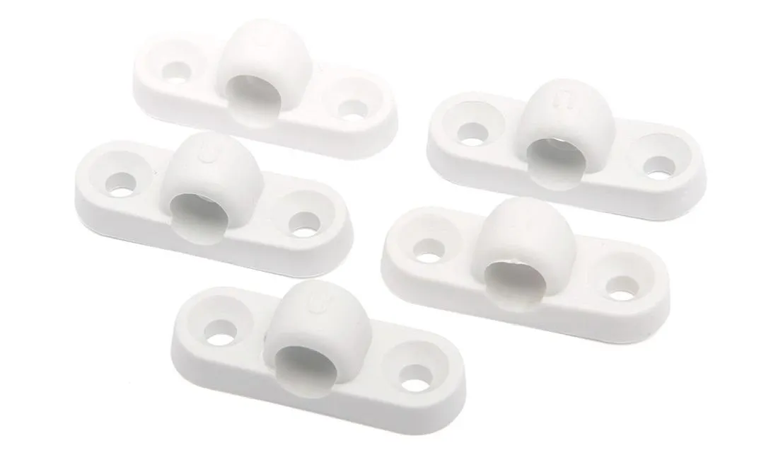 Forteltbeslag 5 stk Hvit