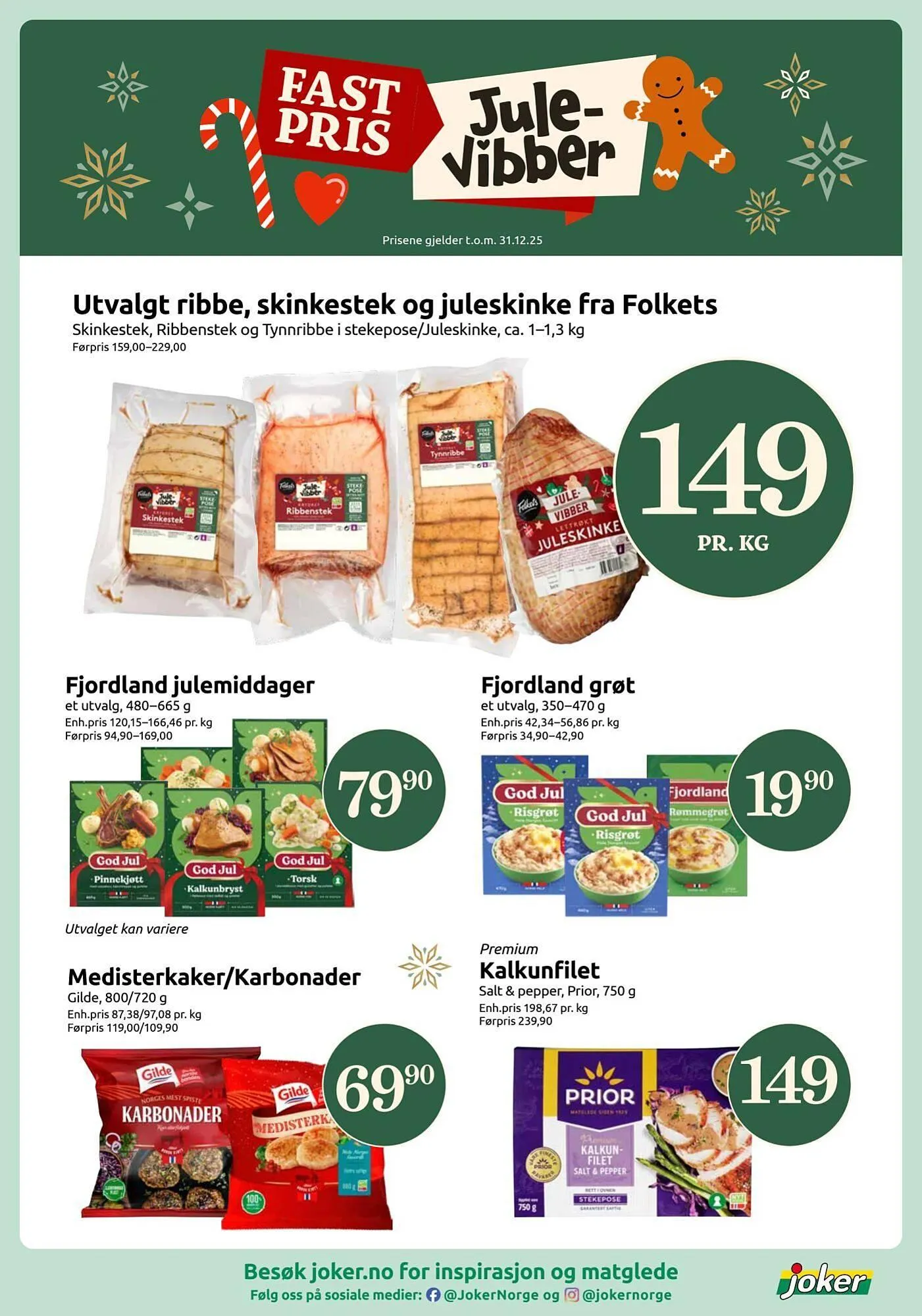 Joker kundeavis fra 2. desember til 7. desember 2025 - kundeavisside 20