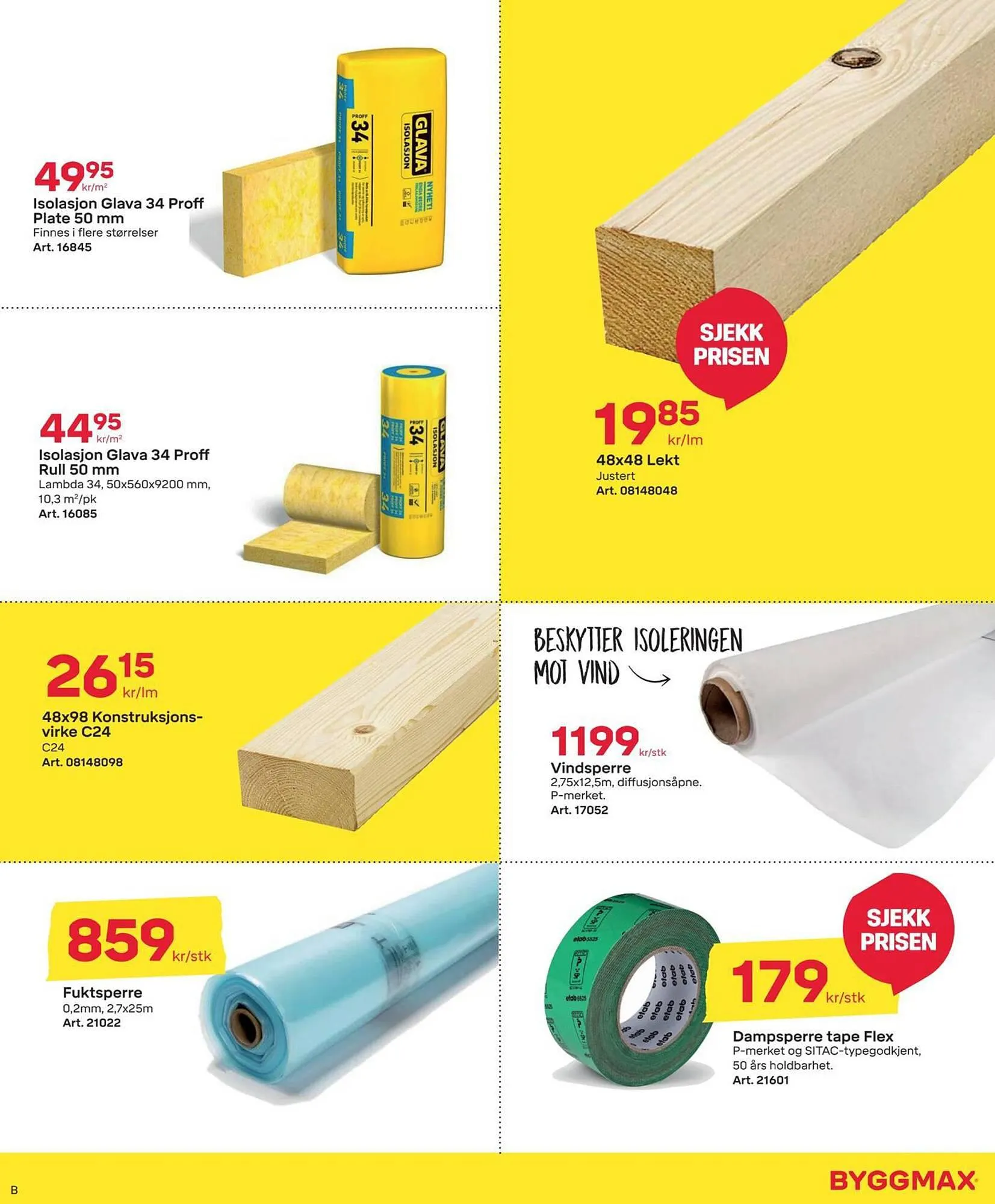 Byggmax Kundeavis fra 22. august til 7. september 2023 - kundeavisside 3