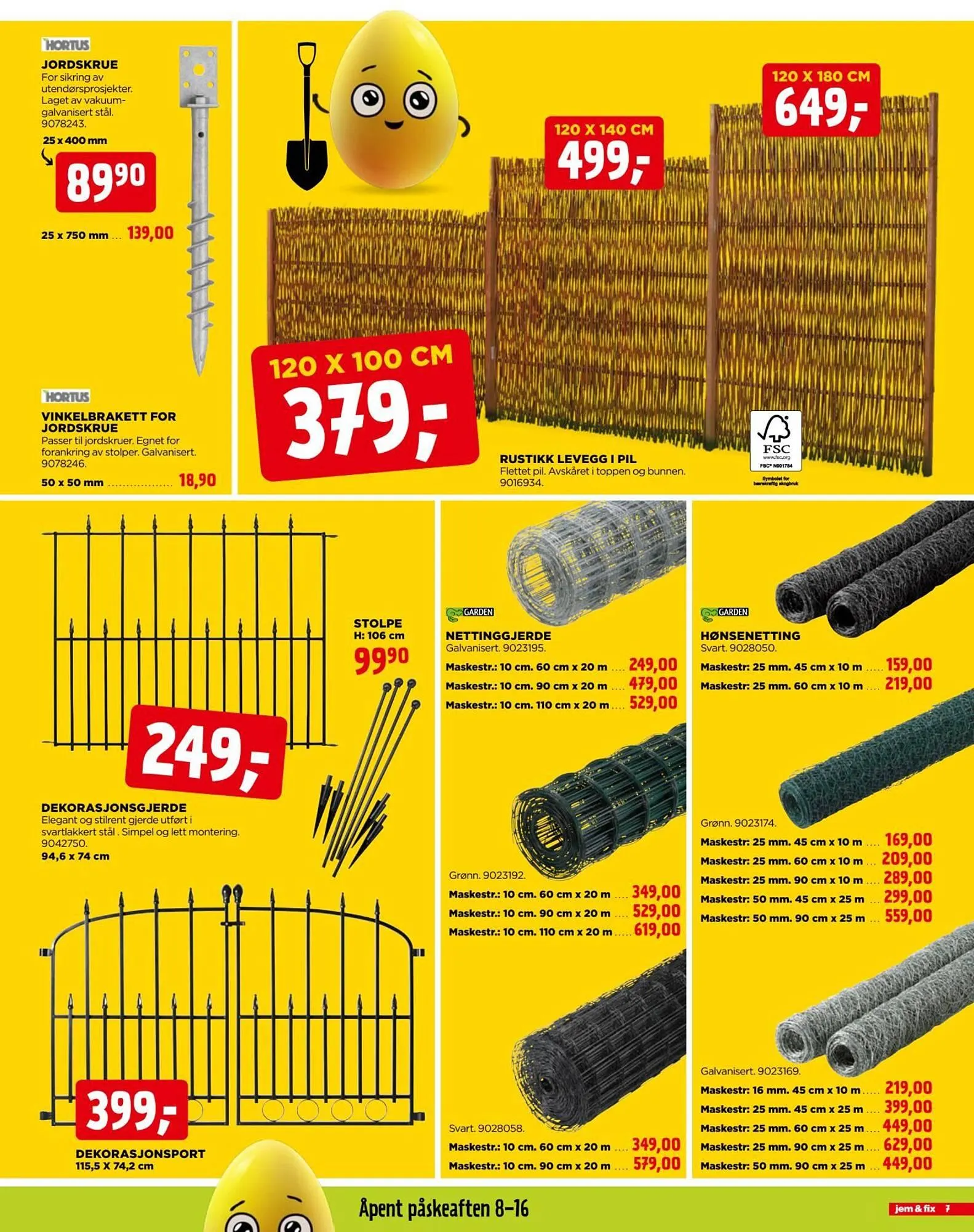 Jem & fix kundeavis fra 22. mars til 5. april 2026 - kundeavisside 7