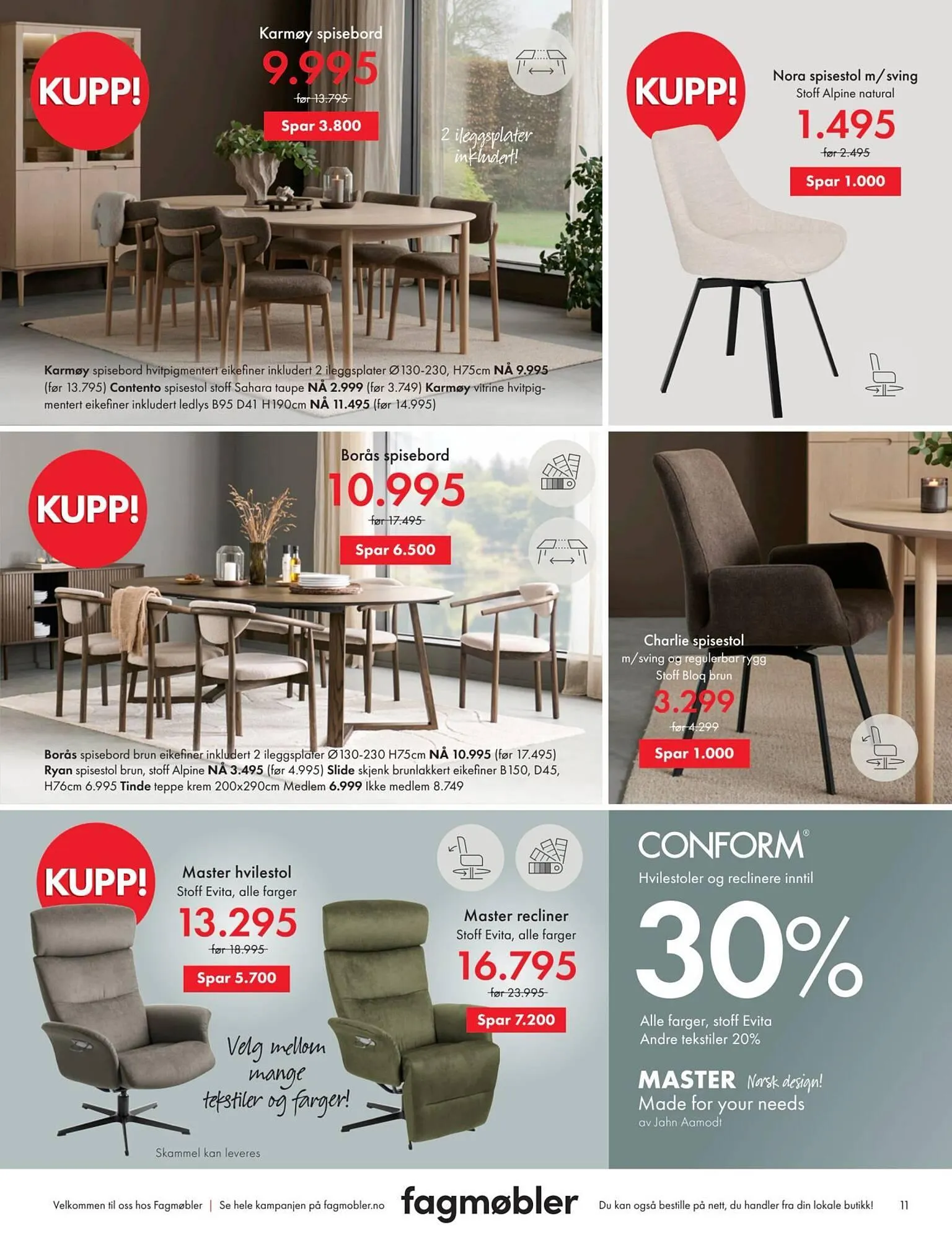 Fagmøbler kundeavis fra 1. januar til 1. februar 2026 - kundeavisside 11
