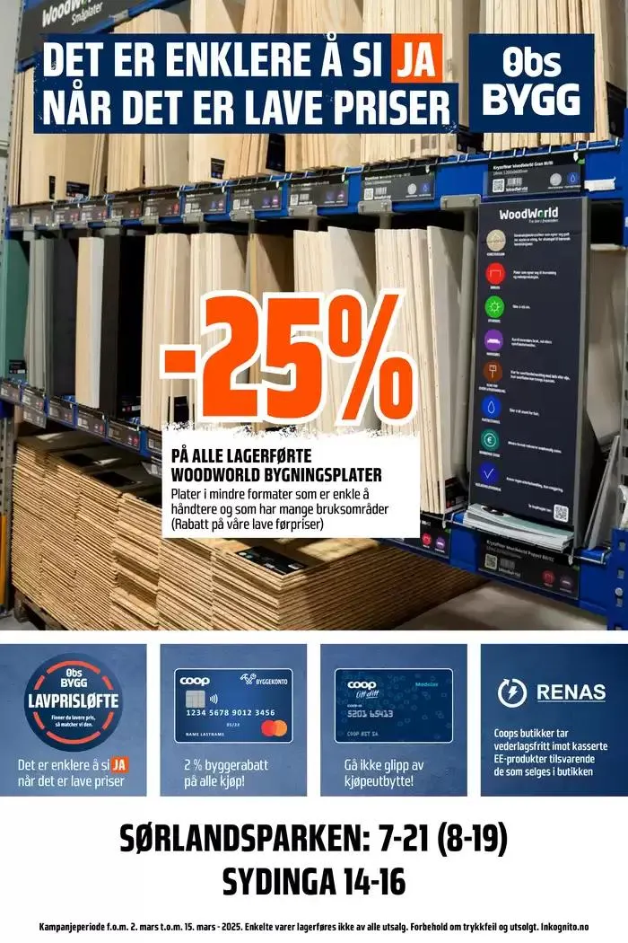 Flotte rabatter på utvalgte produkter fra 4. mars til 18. mars 2025 - kundeavisside 19