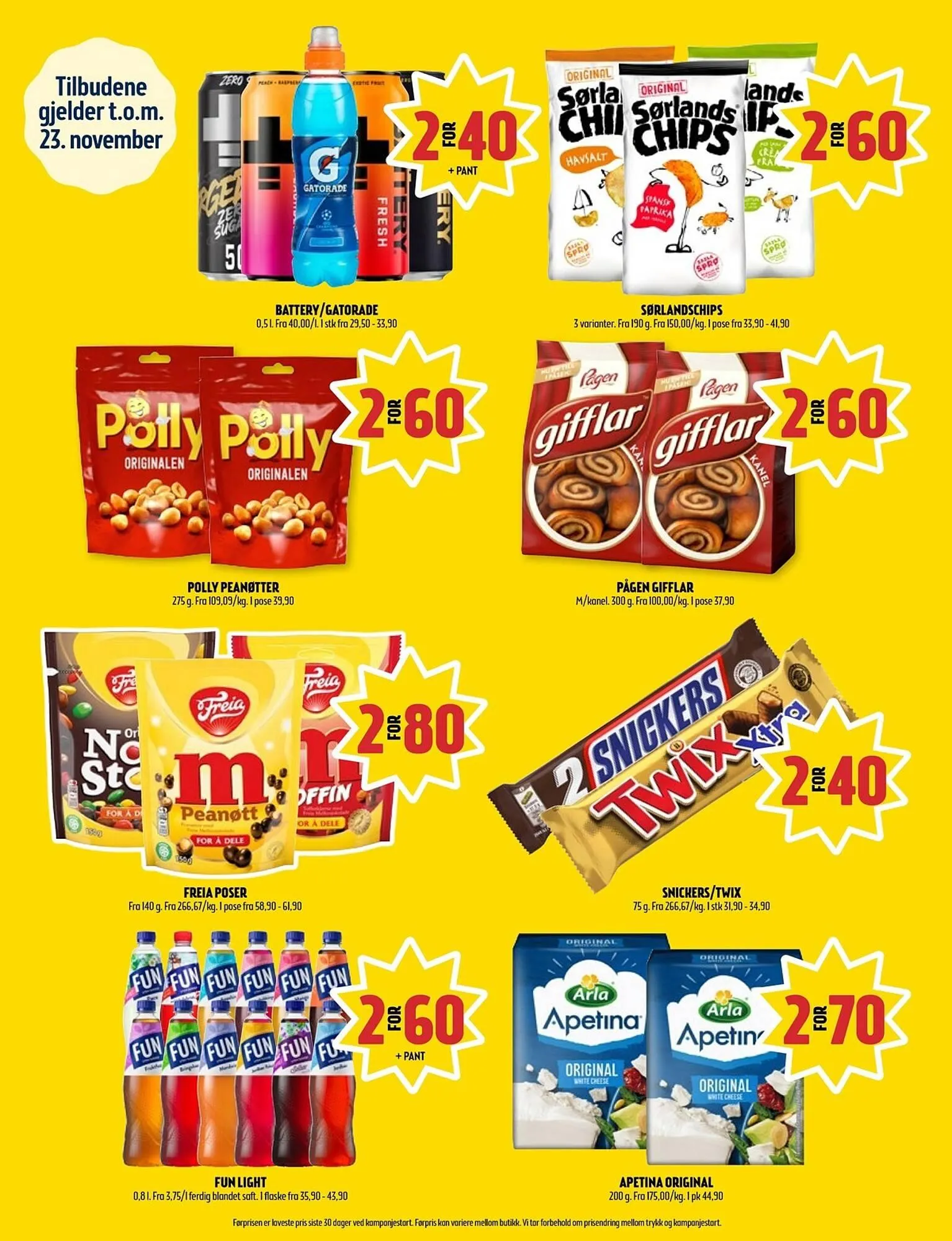 Coop Prix kundeavis fra 3. november til 9. november 2025 - kundeavisside 7