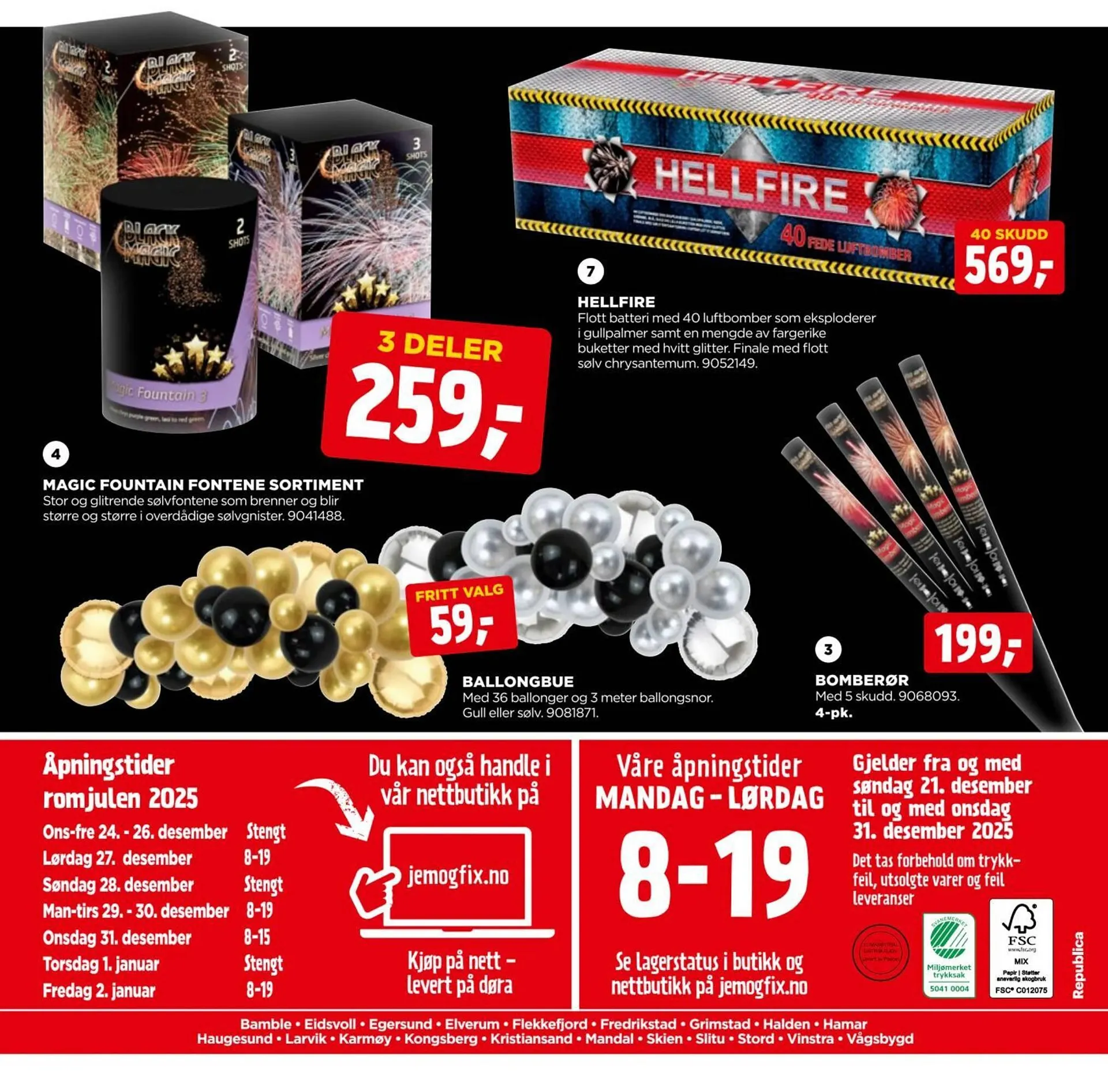 Jem & fix kundeavis fra 21. desember til 1. januar 2026 - kundeavisside 16