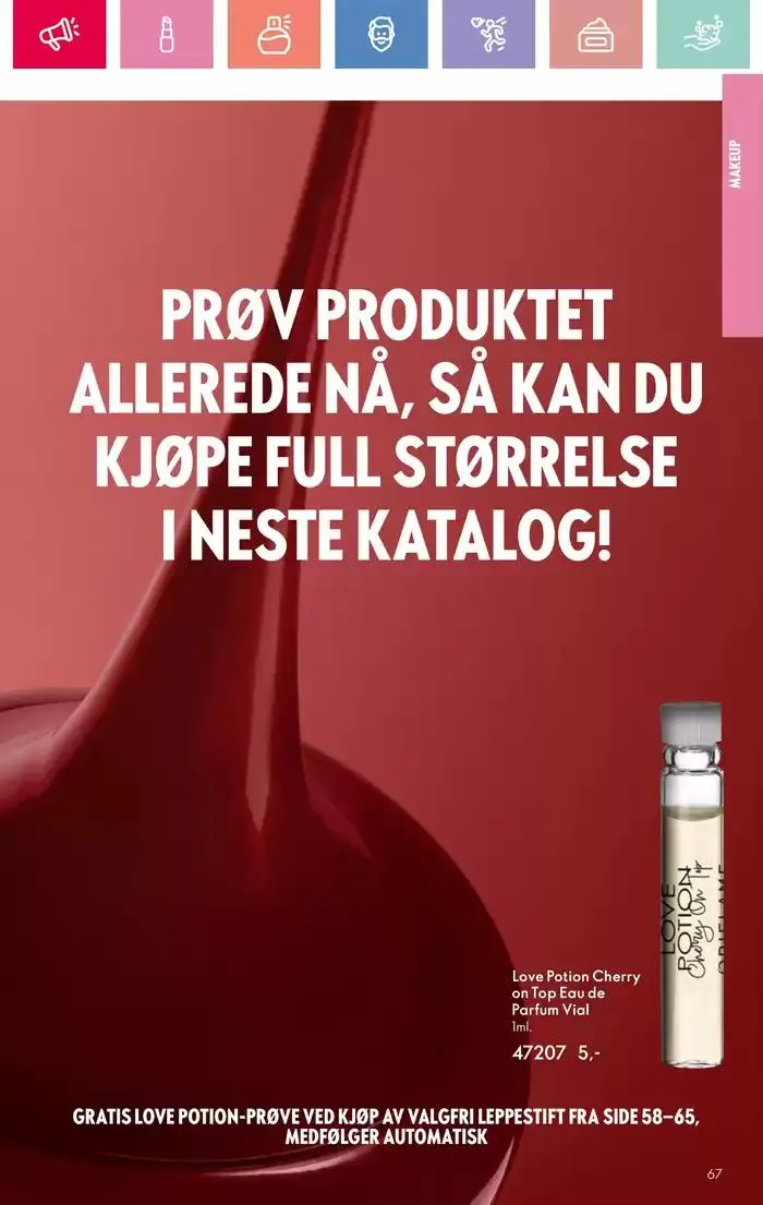 ORIFLAME Kundeavis fra 26. januar til 9. februar 2025 - kundeavisside 67